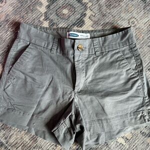 Old Navy Gray High Waist Shorts Casual Style